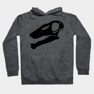 Amargasaurus (Bajadasaurus) skull - black Hoodie